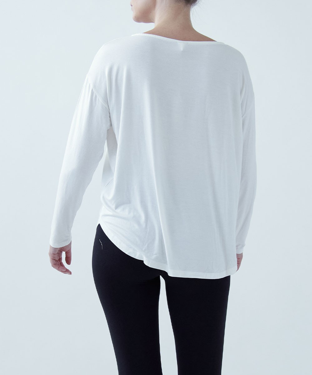 Bamboo Dolman long sleeve top